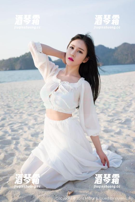 MiStar魅妍社 - 陆金佳Jessica在比基尼里，是美图大赏的主打？真是香啊。