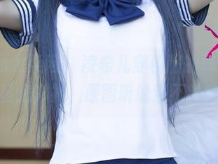 UGirls尤果网 – 凌希儿穿校服的样子，真没圣光影衬，原图听说还不错哦。