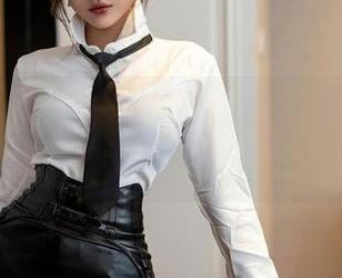 星颜社 – 潘思沁的美图合集，职业装也能撩拨心弦。