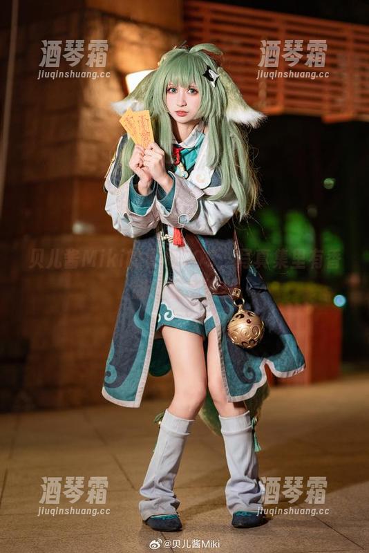 贝儿酱Miki 贝儿酱Miki的春梅COS,写真集里有香甜的羞涩时刻