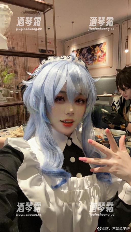 阿九从不咕咕 甘雨下的图片,不下载好像对不起阿九从不咕咕的努力啊!